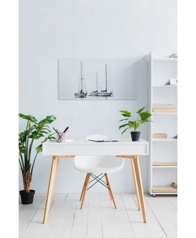 Łodzie - obraz na płótnie