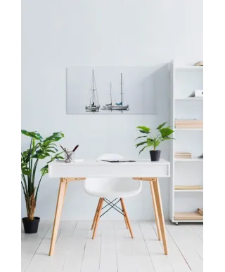 Łodzie - obraz na płótnie