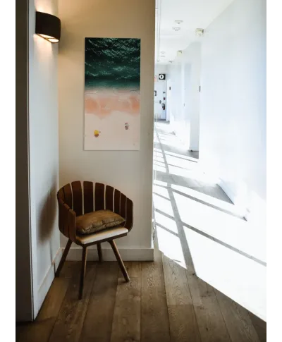 Słoneczna plaża - obraz na płótnie