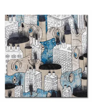 Heads - obraz na płótnie