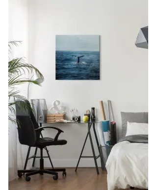 Ogon Wieloryba - obraz na płótnie