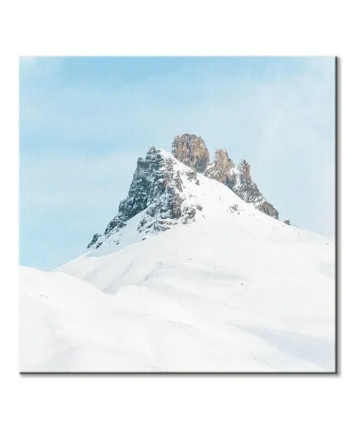 Śnieżna Grań - obraz na płótnie