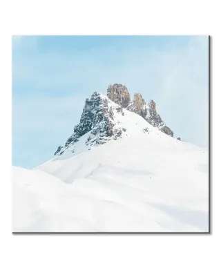 Śnieżna Grań - obraz na płótnie