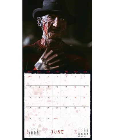 Koszmar z Ulicy Wiązów - zestaw na prezent długopis, kalendarz, pamiętnik 2021