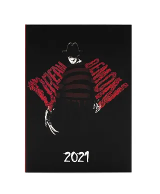 Koszmar z Ulicy Wiązów - zestaw na prezent długopis, kalendarz, pamiętnik 2021