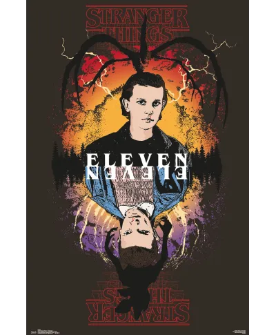 Stranger Things Eleven - plakat