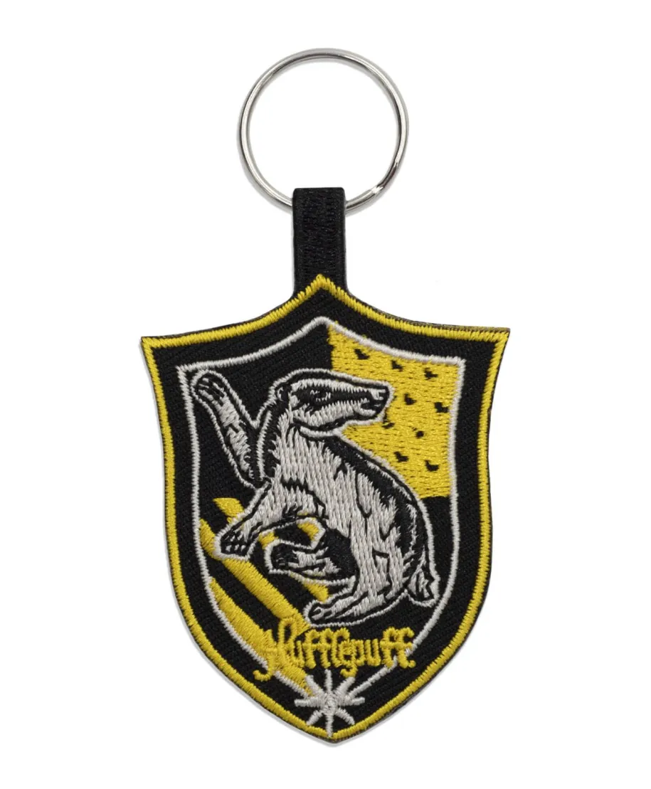 Harry Potter Hufflepuff - tkany brelok
