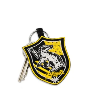 Harry Potter Hufflepuff - tkany brelok