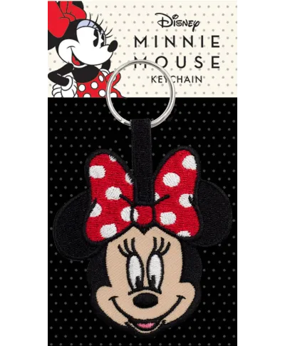 Minnie Mouse Face - tkany brelok