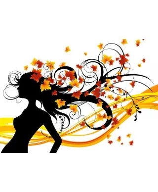 Fototapeta na scianę - Jesienna fryzura - 254x183 cm