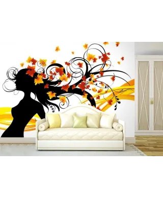 Fototapeta na scianę - Jesienna fryzura - 254x183 cm