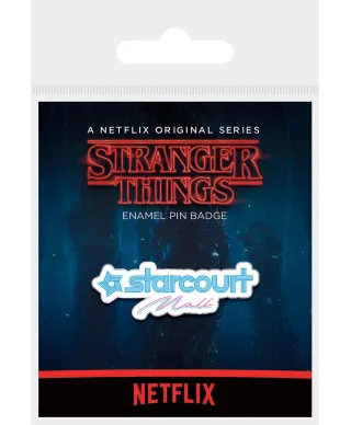 Stranger Things Starcourt Mall - przypinka