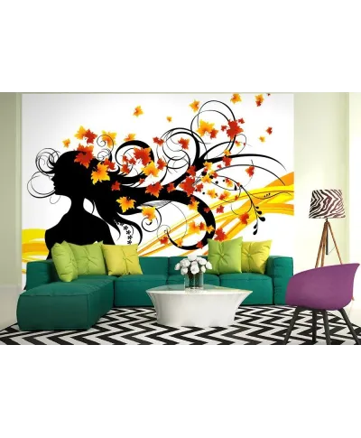 Fototapeta na scianę - Jesienna fryzura - 254x183 cm