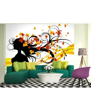 Fototapeta na scianę - Jesienna fryzura - 254x183 cm