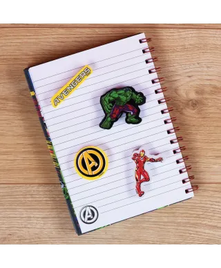 Marvel Avengers Burst - zestaw gumek do mazania