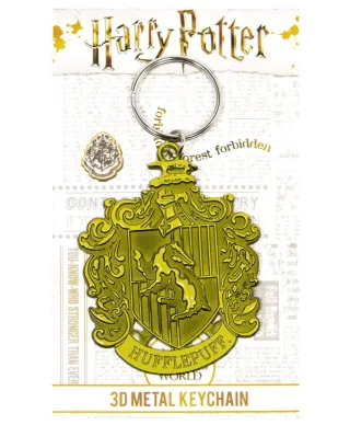 Harry Potter Hufflepuff - brelok metalowy