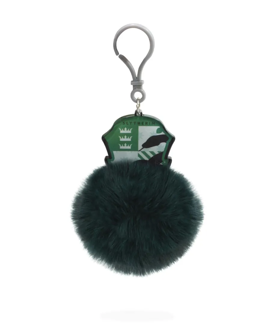 Harry Potter Slytherin Shield - brelok z pomponem
