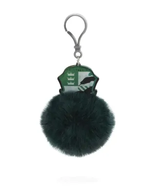 Harry Potter Slytherin Shield - brelok z pomponem