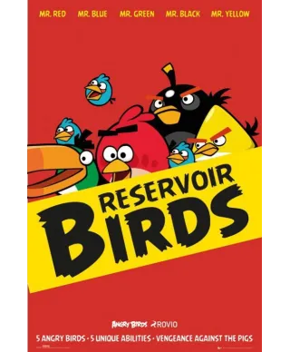 Angry Birds Reservoir Birds - plakat