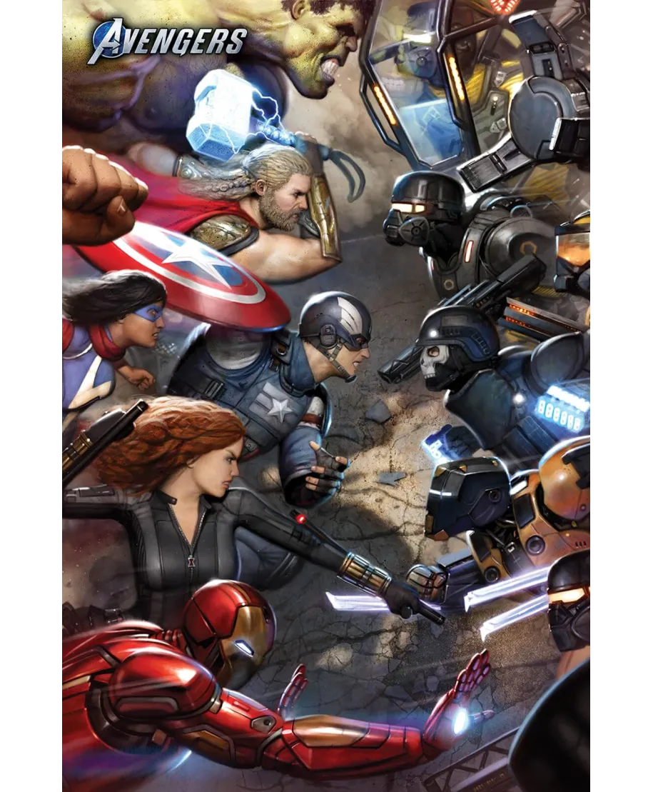 Avengers Gamerverse Face Off - plakat