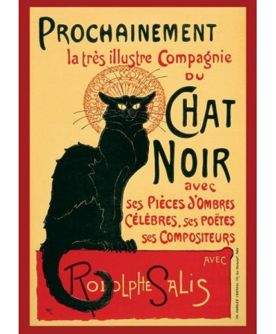 Chat Noir -Steinlein - plakat