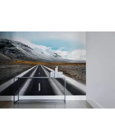 Droga na Islandii - fototapeta