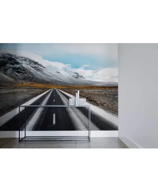 Droga na Islandii - fototapeta