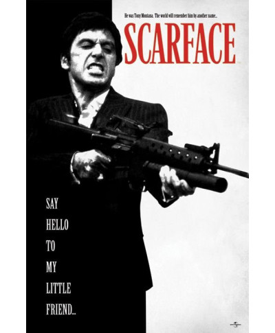 Scarface (Say Hello To My Little Friend) - plakat