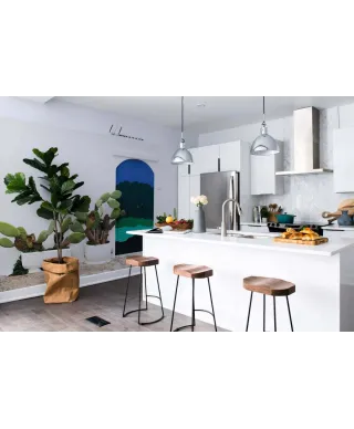 Białe Miasto - fototapeta