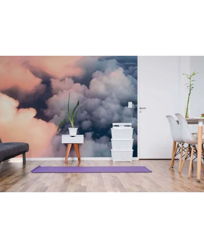 W chmurach - fototapeta