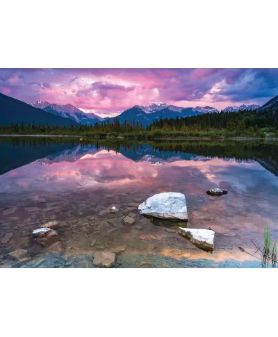 Jezioro Vermillion - fototapeta