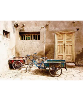 Stare Rowery - fototapeta