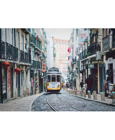 Ulica Lizbony - fototapeta