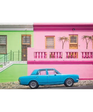 Kolorowe bloki - fototapeta