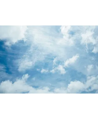 Obłoki na niebie - fototapeta
