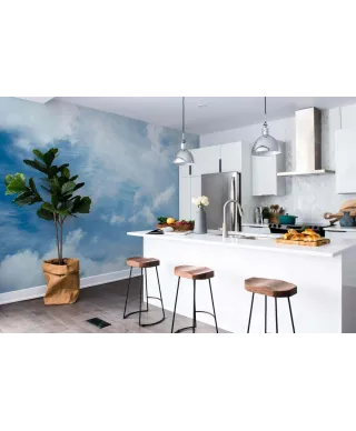 Obłoki na niebie - fototapeta