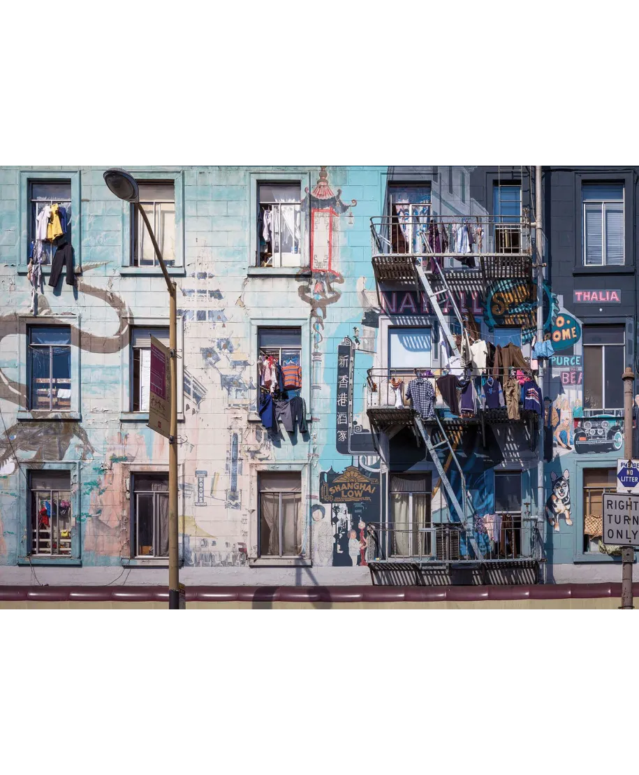 Ulica Szanghaju - fototapeta