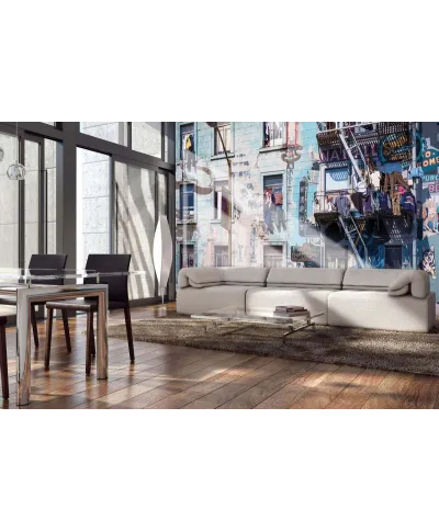 Ulica Szanghaju - fototapeta