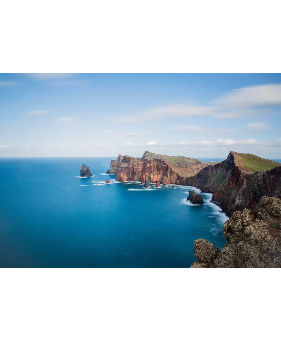 Klify na Maderze - fototapeta