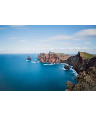 Klify na Maderze - fototapeta