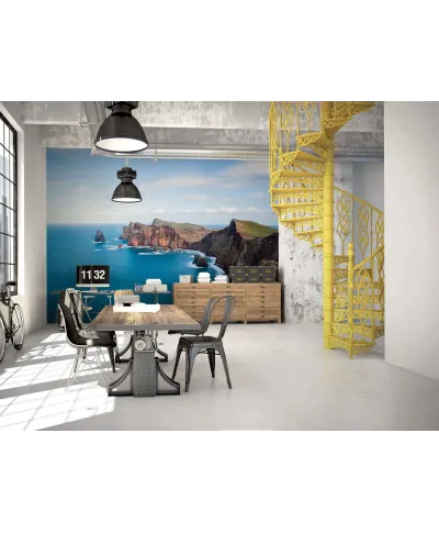 Klify na Maderze - fototapeta