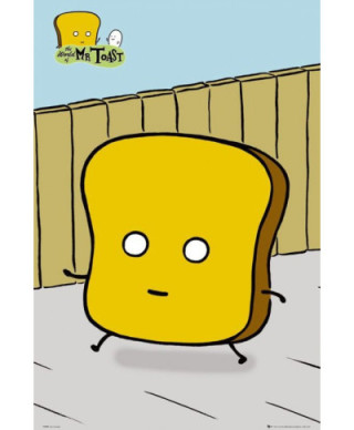 Pan Tost - Mr Toast Walking - plakat