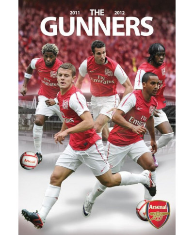 Arsenal Zawodnicy 11/12 - plakat