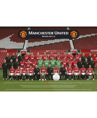 Manchester United Drużyna 11/12 - plakat
