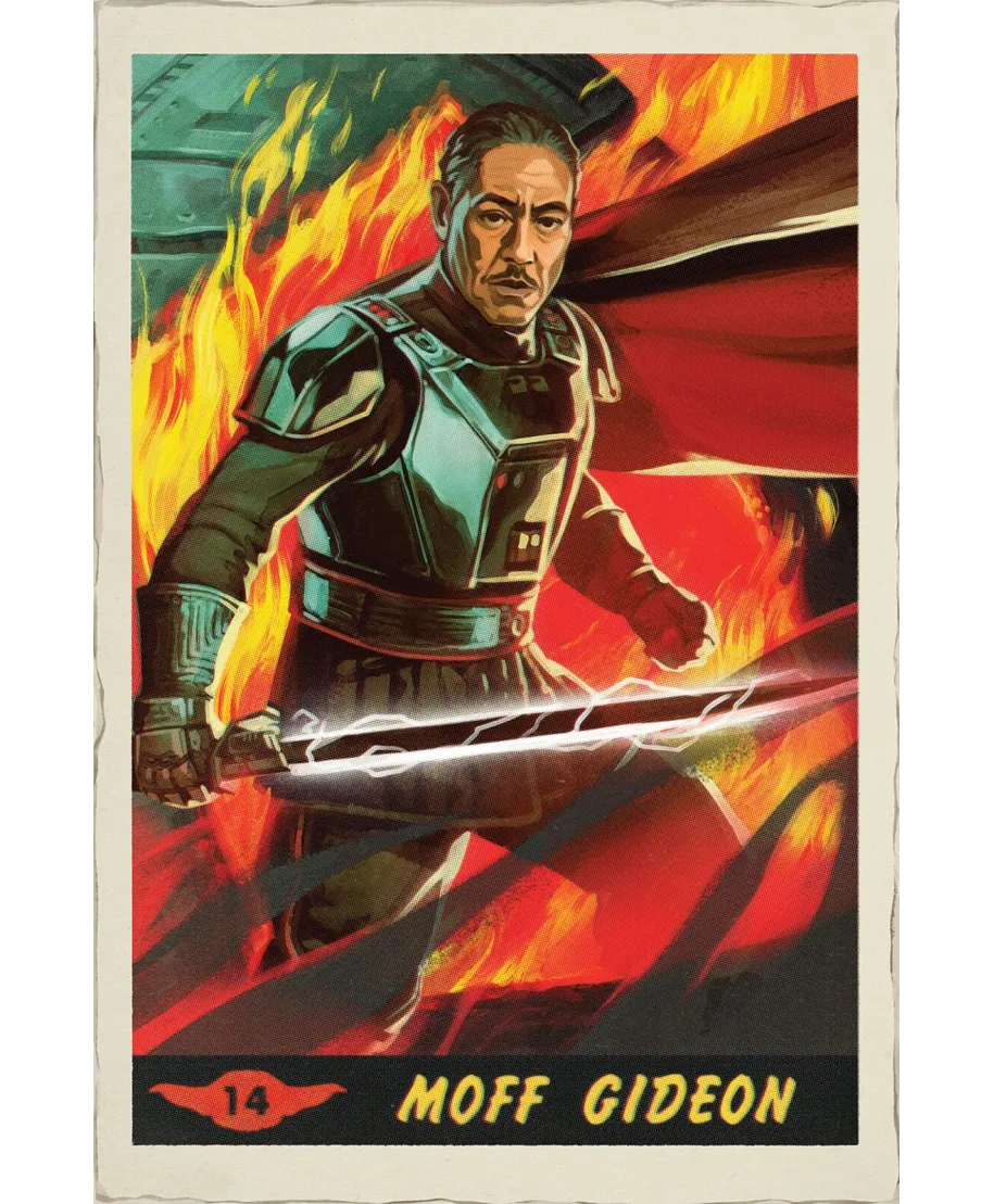 Star Wars The Mandalorian Moff Gideon - plakat