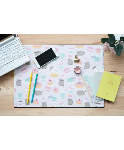 Pusheen Rose Collection - podkładka na biurko