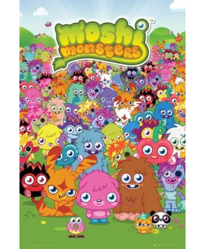 Moshi Monsters Grupa - plakat