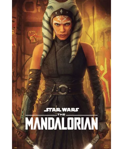 Star Wars The Mandalorian Ahsoka Tano - plakat