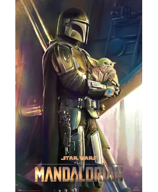Star Wars The Mandalorian Clan Of Two - plakat