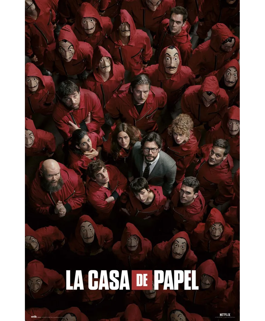 La Casa De Papel Guerra - plakat